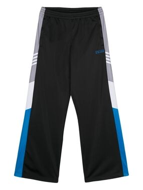 Kids Black and Blue Track Pants